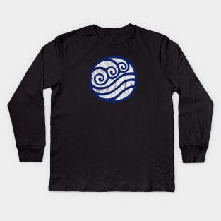 Avatar The last airbender: Water bending Kids Long Sleeve T-Shirt